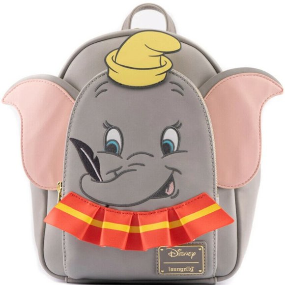 Loungefly Exclusive Dumbo 80th Anniversary Mini Cosplay Backpack NWT IN HAND HTF - Picture 1 of 3